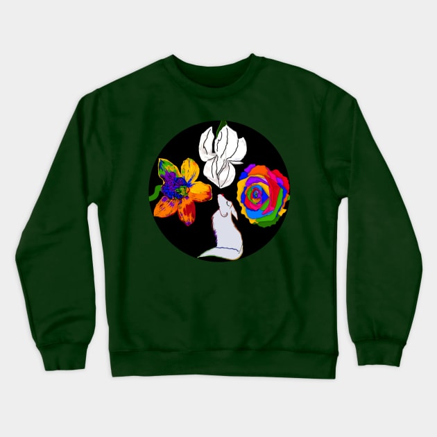 The four Crewneck Sweatshirt by Orchid's Art